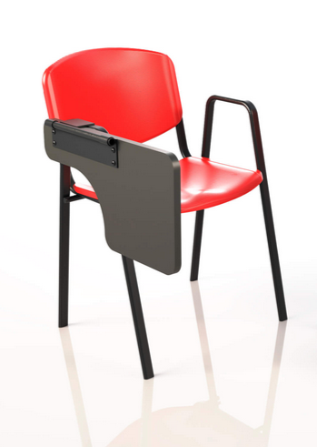 FLIPPER POLIPROPILENO BRAZOS FIJOS Y GRAN PALA DE MELAMINA ABATIBLE